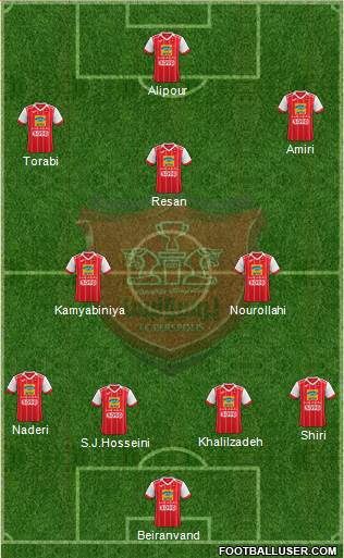 Persepolis Tehran Formation 2020