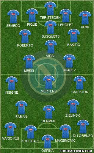 Napoli Formation 2020