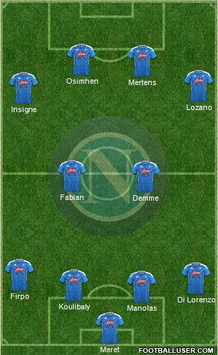 Napoli Formation 2020