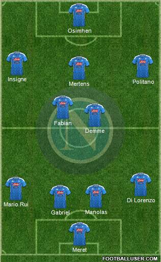 Napoli Formation 2020