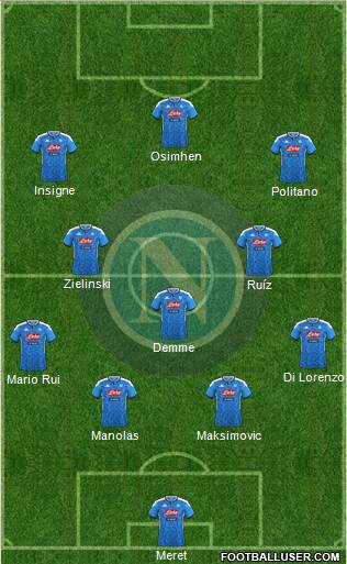 Napoli Formation 2020