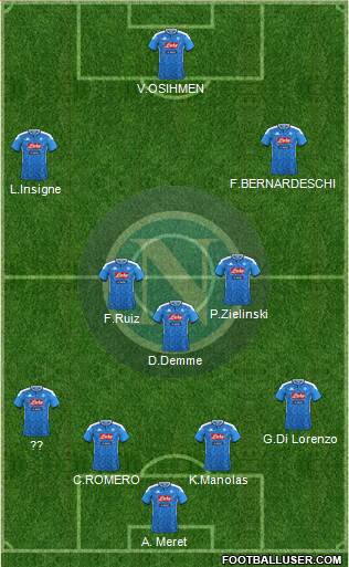 Napoli Formation 2020