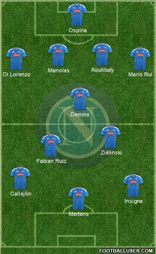 Napoli Formation 2020