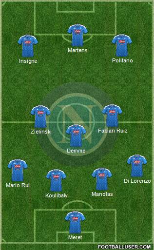 Napoli Formation 2020