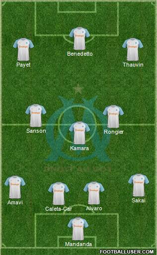 Olympique de Marseille Formation 2020