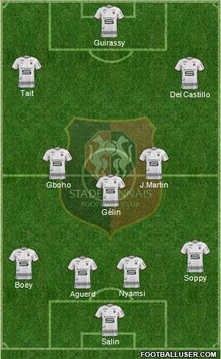 Stade Rennais Football Club Formation 2020