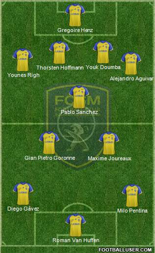 FC Sochaux-Montbéliard Formation 2020