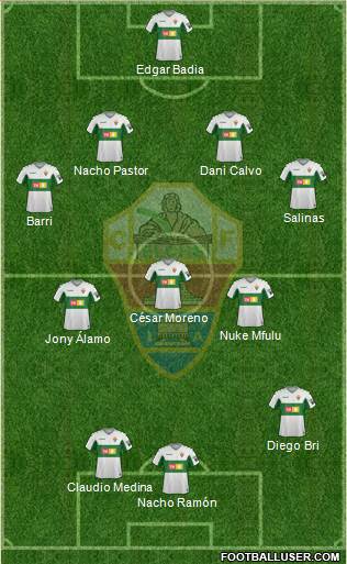 Elche C.F., S.A.D. Formation 2020