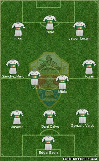 Elche C.F., S.A.D. Formation 2020