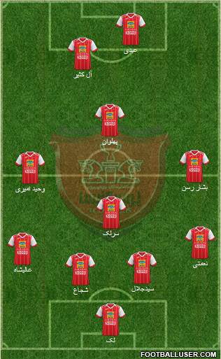 Persepolis Tehran Formation 2020