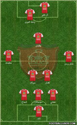 Persepolis Tehran Formation 2020