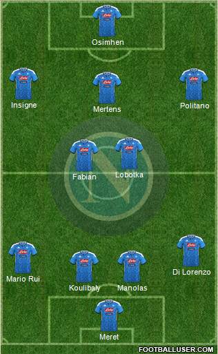 Napoli Formation 2020