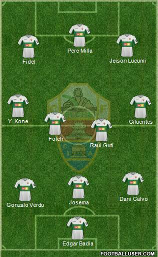 Elche C.F., S.A.D. Formation 2020