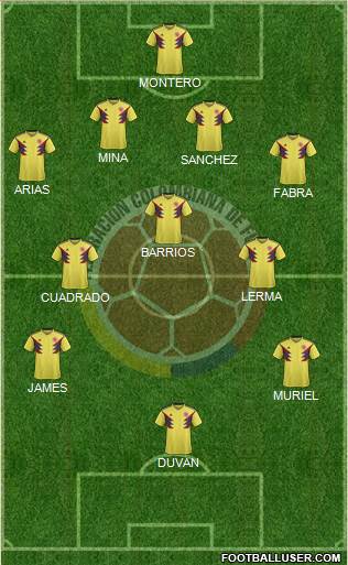 Colombia Formation 2020