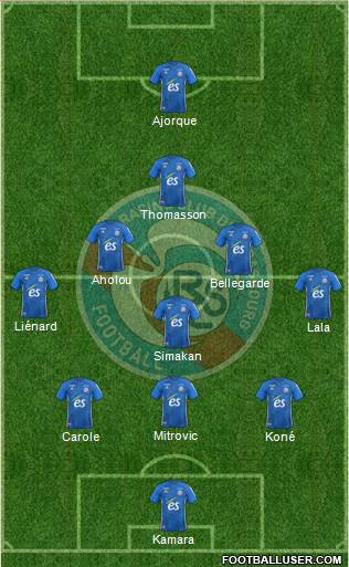 Racing Club de Strasbourg-Football Formation 2020