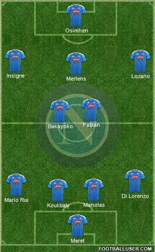 Napoli Formation 2020