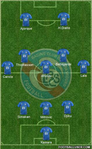 Racing Club de Strasbourg-Football Formation 2020