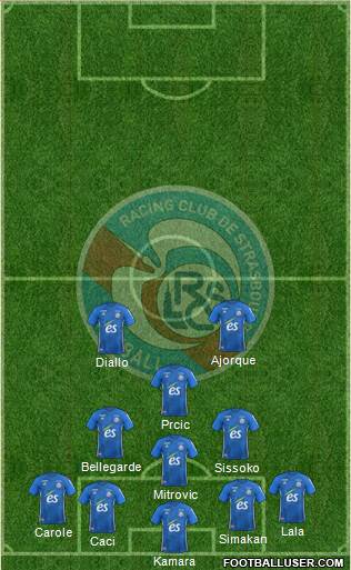 Racing Club de Strasbourg-Football Formation 2020