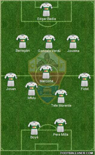 Elche C.F., S.A.D. Formation 2020