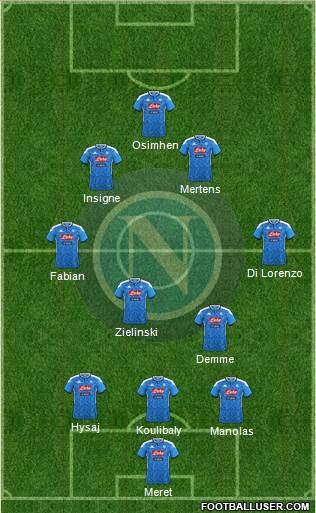 Napoli Formation 2020