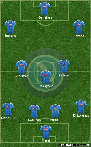 Napoli Formation 2021