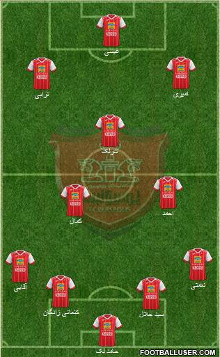 Persepolis Tehran Formation 2021