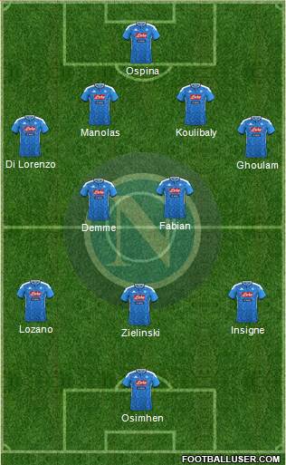 Napoli Formation 2021