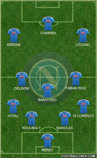 Napoli Formation 2021