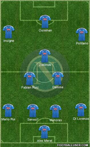 Napoli Formation 2021