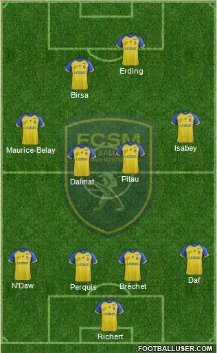 FC Sochaux-Montbéliard Formation 2021