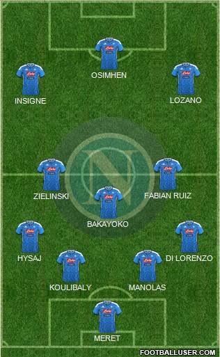 Napoli Formation 2021