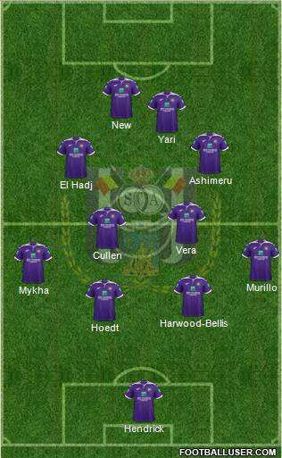 RSC Anderlecht Formation 2021