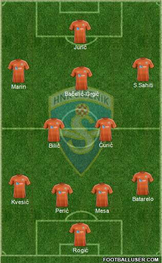 HNK Sibenik Formation 2021