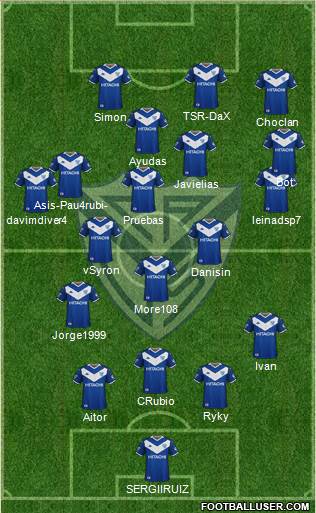 Vélez Sarsfield Formation 2021