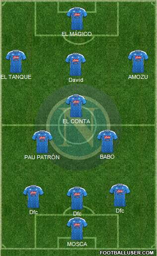 Napoli Formation 2021