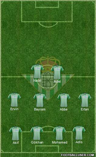 Real Betis B., S.A.D. Formation 2021