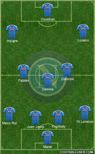 Napoli Formation 2021