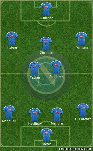 Napoli Formation 2021