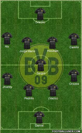 Borussia Dortmund Formation 2021