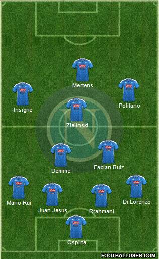 Napoli Formation 2021