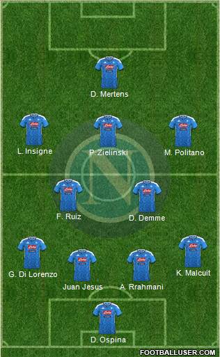 Napoli Formation 2021