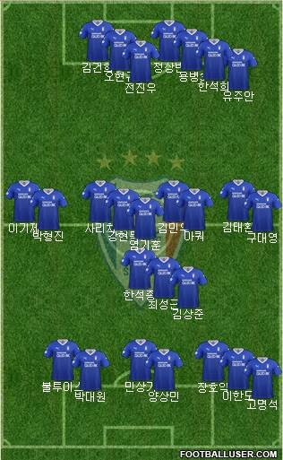 Suwon Samsung Blue Wings Formation 2022
