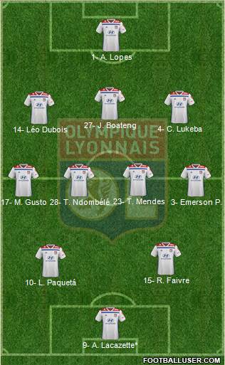 Olympique Lyonnais Formation 2022