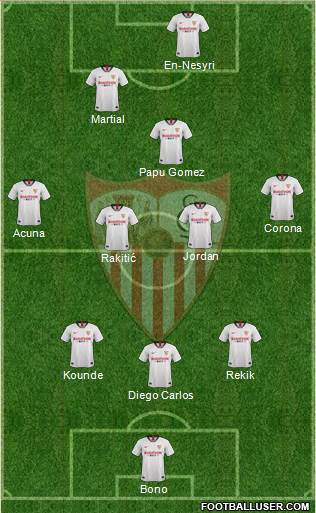 Sevilla F.C., S.A.D. Formation 2022