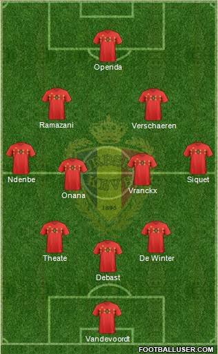 Belgium Formation 2022