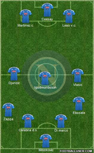 Napoli Formation 2022