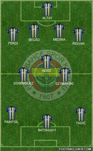 Fenerbahçe SK Formation 2023