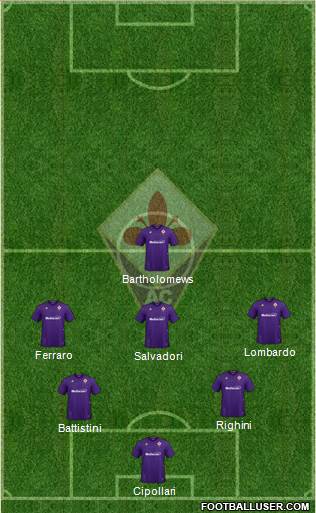 Fiorentina Formation 2024