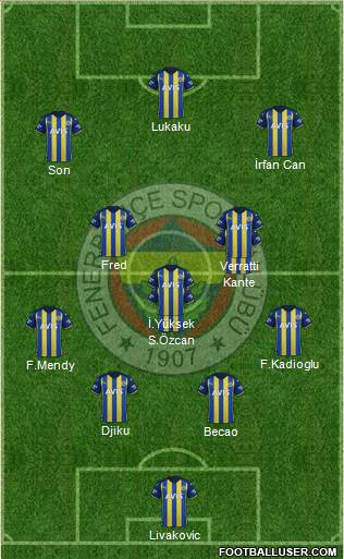 Fenerbahçe SK Formation 2024