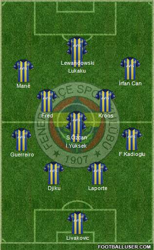 Fenerbahçe SK Formation 2024